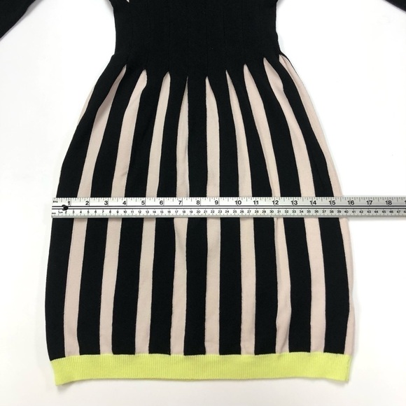Ted Baker black white striped knit sweater dress - Picture 4 of 10